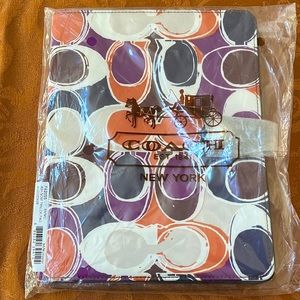 Coach authentic iPad case/holder. New w/ Tags. Retail $128.00  measures 10“ x 8“